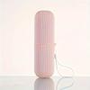 Travel Toothbrush Holder Case, Portable Toothpaste Organizer and Toothbrush Cup for Travel, Bathroom Storage