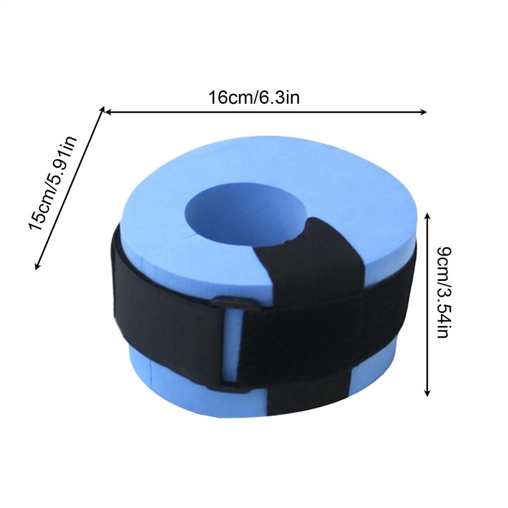 EVA Foam Swim Aquatic Cuffs Foam Adjustable Swimming Training Swimming Fitness Float Ring For Beginners Kids Adults Athletes