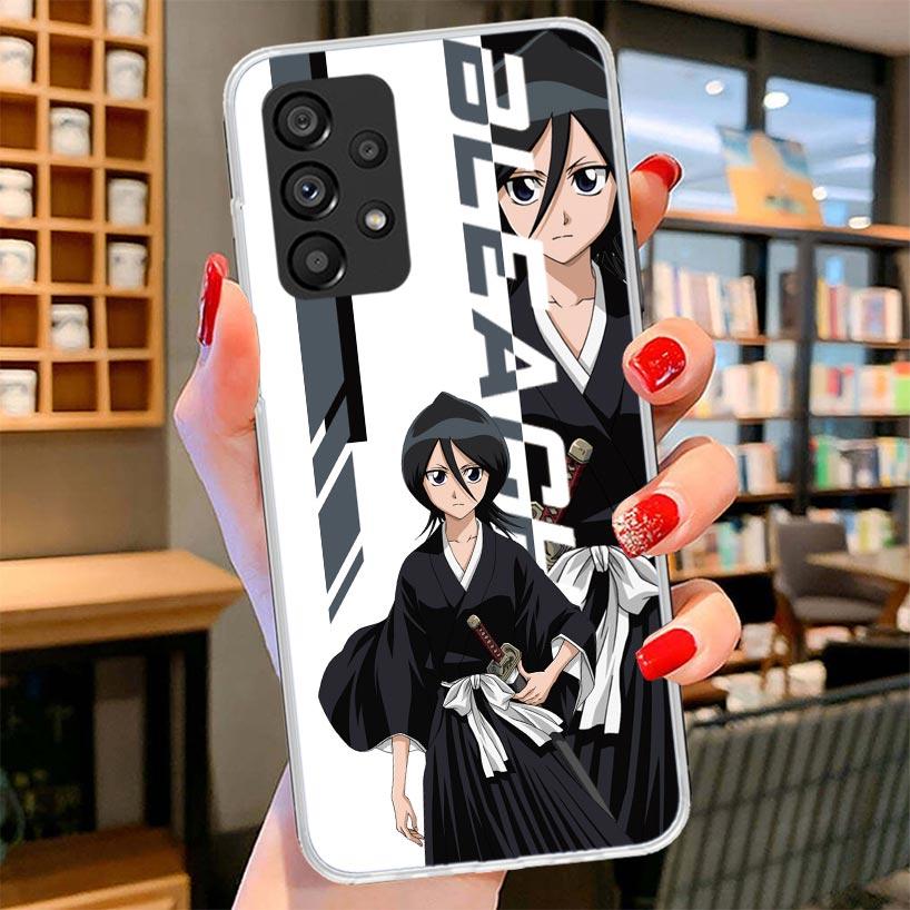 Чехол для телефона Bleach Ичиго Кенпачи для Samsung Galaxy A17 A37 A57 A16 A26 A36 A56 A15 A25 A35 A55 A14 A24 A34 A54 A13 A23 A