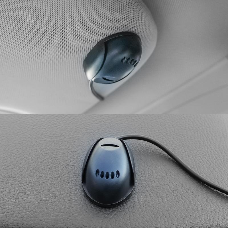 Car Stereo Microphone 3.5mm External Microphone for Car Stereo Audio Receiver GPS DVD Bluetooth Radio with 3m Cable Plug Play