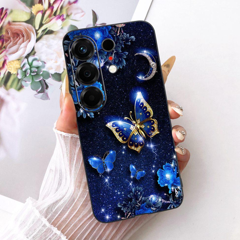 Чехол для Tecno CN5 Чехол для Tecno Camon 50 4G Модный Бабочка Милый Кот Крутой Расписной Мягкий Чехол для Телефона Для Techno Camon50 4G