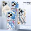 XP Huawei Pura70 Phone Case, Full Lens Protection, Shockproof, Silicone Ultra-Thin, with Lanyard, Soft Protective Outer - Antique White Blue
