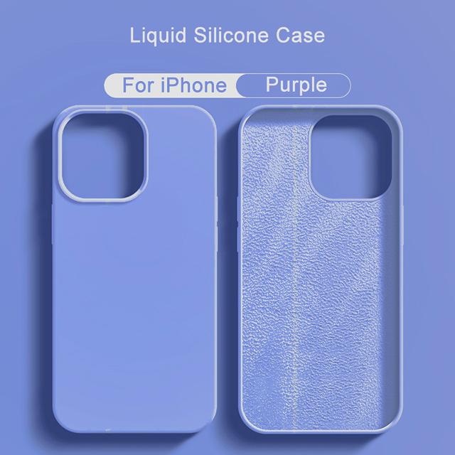 НОВЫЙ Жидкий Силиконовый Чехол Для iPhone 14 12 11 13 15 Pro Max Mini Роскошный Ударопрочный Чехол X XR XS 6 7 8 14 Plus SE Аксессуар