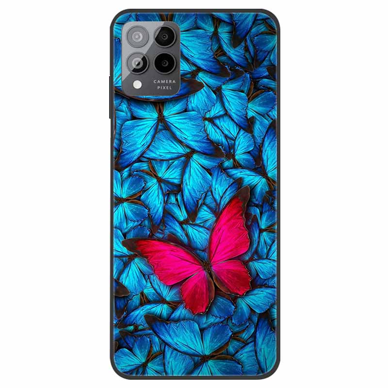 Чехол для T-Mobile REVVL 6 5G Животные Мягкий Силикон ТПУ Задняя крышка телефона для T-Mobile Revvl 6 Pro 5G Защитный чехол Волк Кот