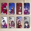 Чехол для телефона H-Horikita S-Suzune для iPhone17,16,15,14,13,12 Plus,Max Мягкий Силиконовый Черный Чехол
