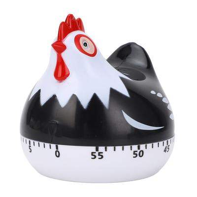 Кухонный таймер для выпечки в виде курицы, симпатичная форма, 60 мин, механический отсчет времени, напоминание для готовки