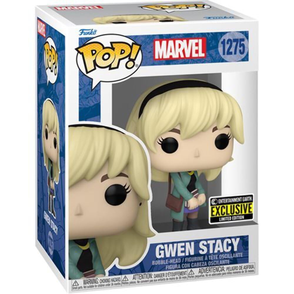 Marvel Figure Comics Gwen Stacy Funko Marvel Funko Earth Pop! [Entertainment Exclusive]