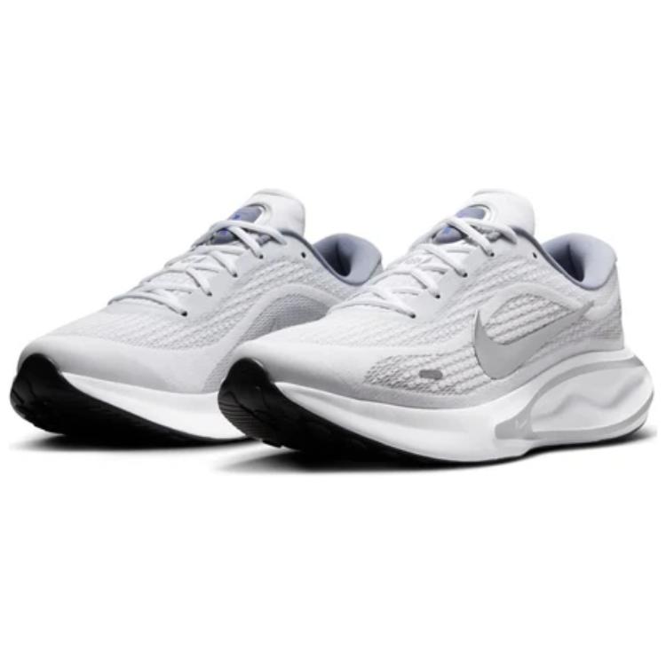 Nike Journey Run Белый Черный Пепельно-Сланцевый Металлик Серебристый FN0228-104