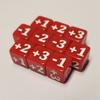 10 X Red Micro CCG Stat and Damage Modifier Dice Compatible with Disney's Lorcan and Magic: The Gathering (10mm)