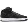 Nike X Stussy Air Force 1 Mid Черная змеиная кожа DJ7840-001