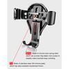 Baseus Gravity Car Phone Holder Mount Windshield Sucker Strong Suction Cup GPS For iPhone 12 For Samsung Car Mobile Phone