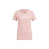 Neo Letter Logo Printed Breathable Short Sleeve T-Shirt Women Tops Pink HE4532