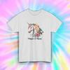 Magic Is Real Unicorn T-Shirt Fantasy Animal Lover Graphic Tee Gift S-5XL