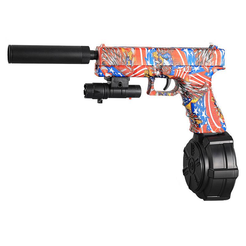 Electric Water Gel Ball Pistol Toy Gun Airsoft Replicas Hydrogel Air Gun Crystal Bomb Weapon Paintball Model for Adults Children