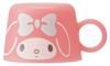 Skater My Melody Face Sanrio Plastic Bottle Cap Cup CPB1