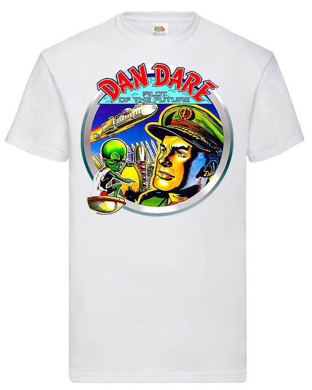 classic comic retro movie film horror funny sci fi Unisex T-Shirt for dan dare fans Graphic Tee