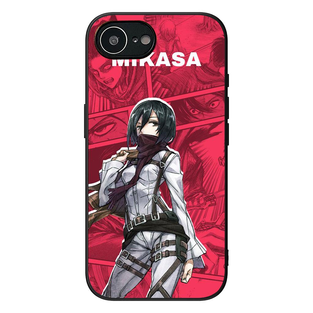 Attack Jaeger on titan Eren Anime Levi Case for Motorola Moto G04 G13 G14 G22 G23 G32 G34 G35 G64 G82 G84 G53 G72 E14 E15 E13
