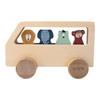 Trixie Деревянные Деревянные Игрушки для Новорожденных и Деревянный Автобус с Животными для Ванны, Дети, Животные,