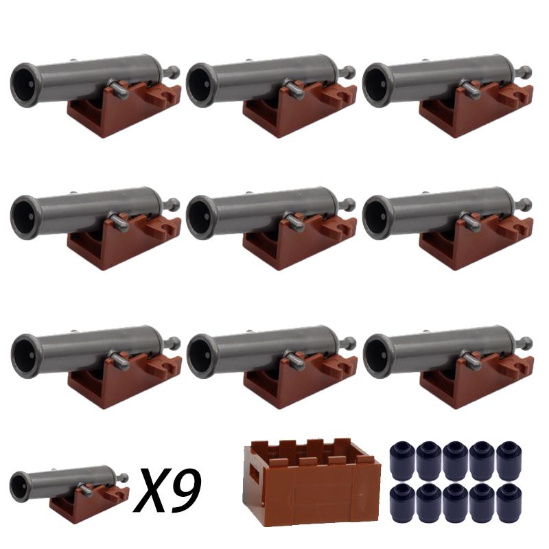 Военный MOC Здание часового Строительный блок Солдат Мешок с песком Забор Снаряд для пушки Колючая проволока Стойка для оружия Тренировочная площадка Сторожевая башня Игрушка K018