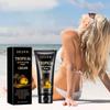Black Skin Care Cream, Natural Wheat Skin Moisturizing Moisturizing Help Suntan Care Cream