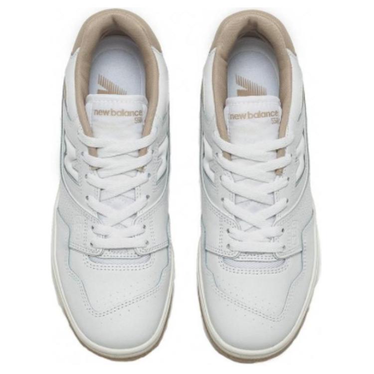 New Balance Женские кроссовки 550 White Raw Cashew Mindful-серые BBW550JM