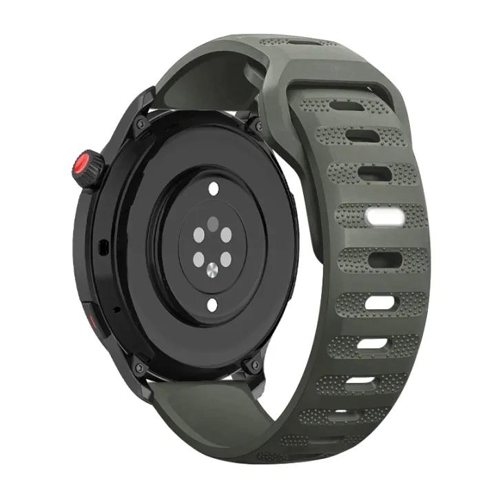 Силиконовый ремешок 20 мм 22 мм для Samsung Galaxy Watch 6 5/4 44 мм 40 мм Classic 46 мм 42 мм Спортивный ремешок Браслет для Galaxy Watch 5Pro 45