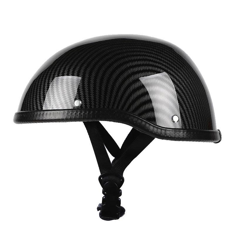 Motorcycle Half Helmet Universal Vintage Motorcycle Half Helmet Lightweight Open Half Helmet