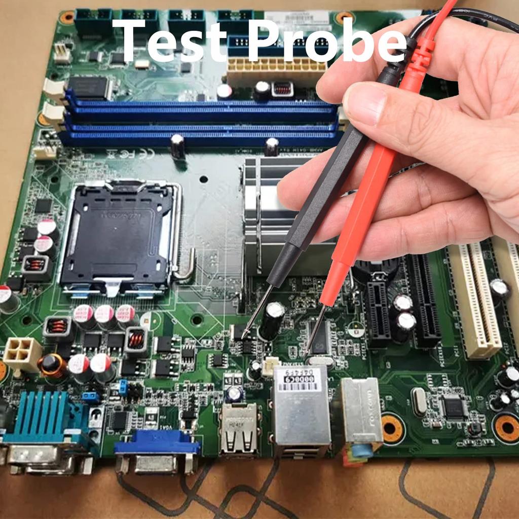 16-in-1 Multimeter Test Leads Kit, Replaceable Silicone Jumper Wires with Electronical Alligator Clips Probes, Banana Plug