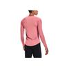 Under Armour Женская футболка с длинным рукавом Ua Rush™ с круглым вырезом и принтом логотипа, рукав реглан, розовая 1368179-663