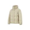 Li Ning Sports Lifestyle Series Mid-Length Hooded Logo Embroidered Down Jacket Women Outerwear AYMV510-6