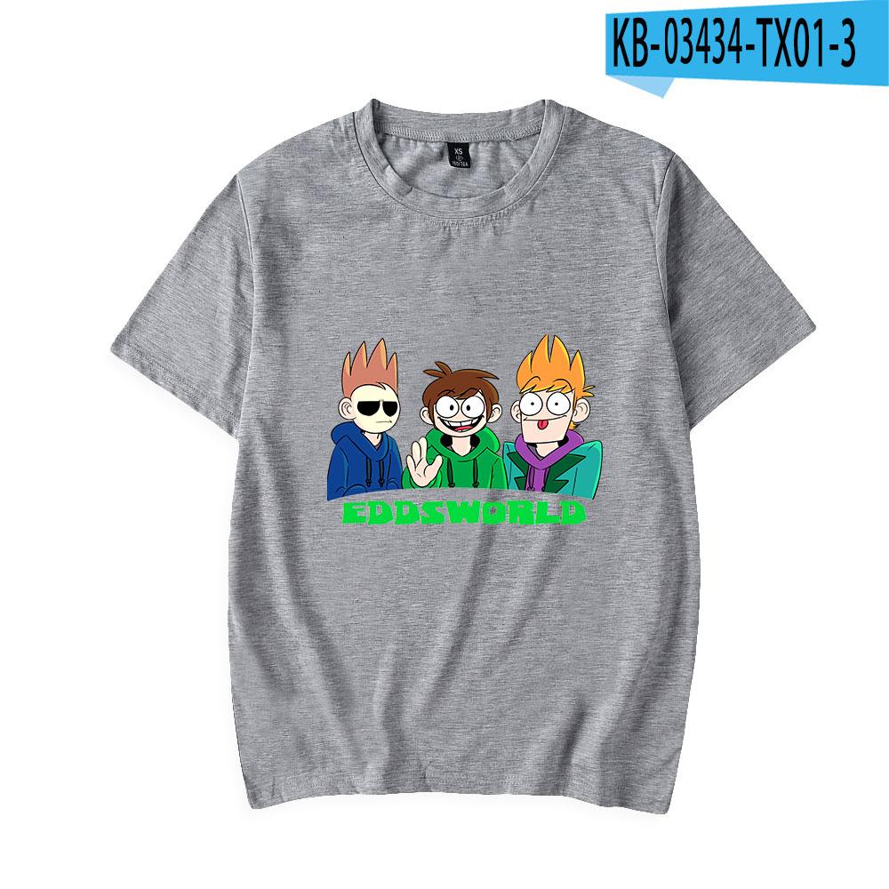 2024 Футболка Eddsworld Женская Унисекс Летняя С Коротким Рукавом Модные Футболки Горячая Распродажа Повседневная Уличная Одежда Топы