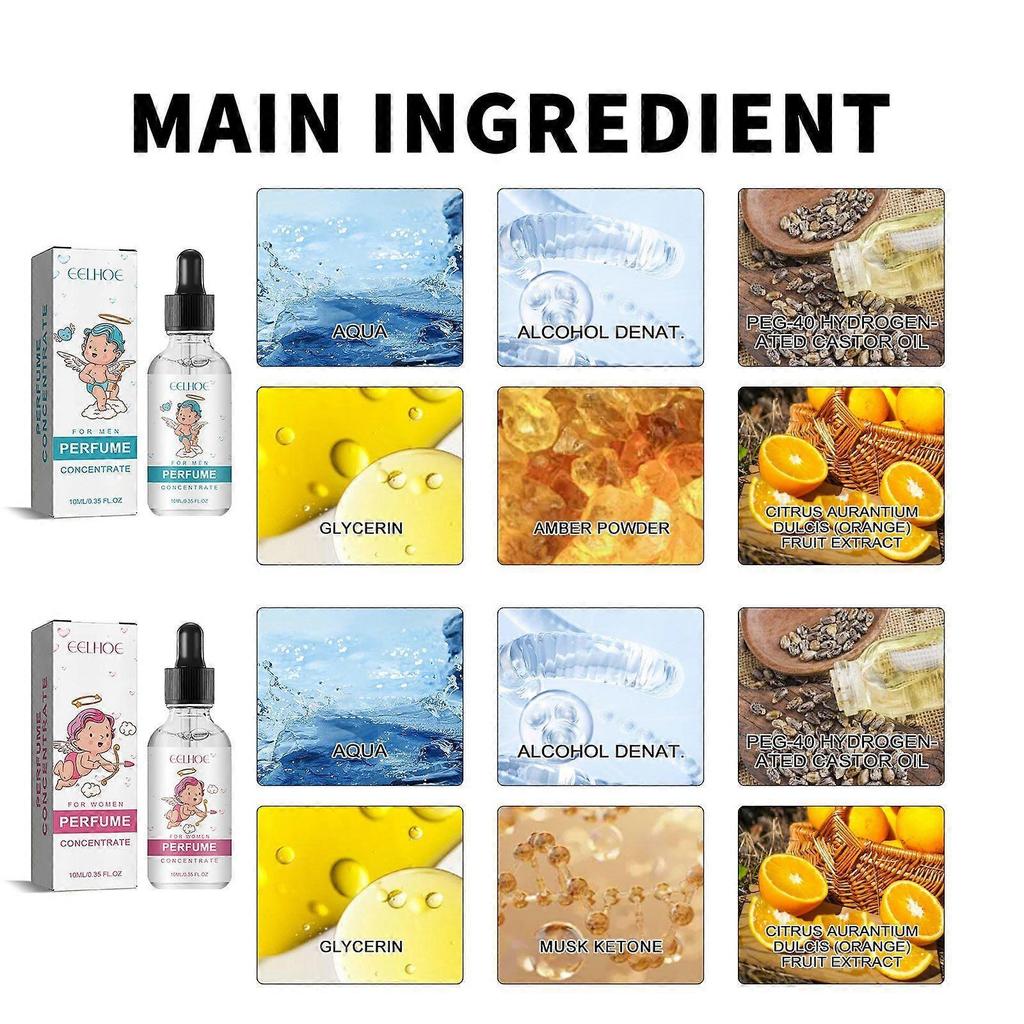 For Men Perfume, Long-Lasting Light Fragrance Fresh Natural Niche Fragrance Wrist Behind Ear Perfume