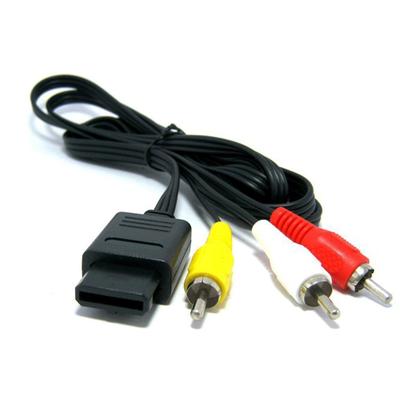 Дополняет композитный AV ТВ-кабель WINGONEER для Super 64 Nintendo, Gamecube, (Super Famicom, Snes, GC, NGC, N64).