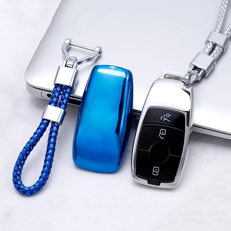 Мягкий чехол для ключей из ТПУ для Mercedes-Benz ACES Class GLA GLC GLE GL GLS CLA CLS AMG W205 W213 W177 W222 E200 E300 C260