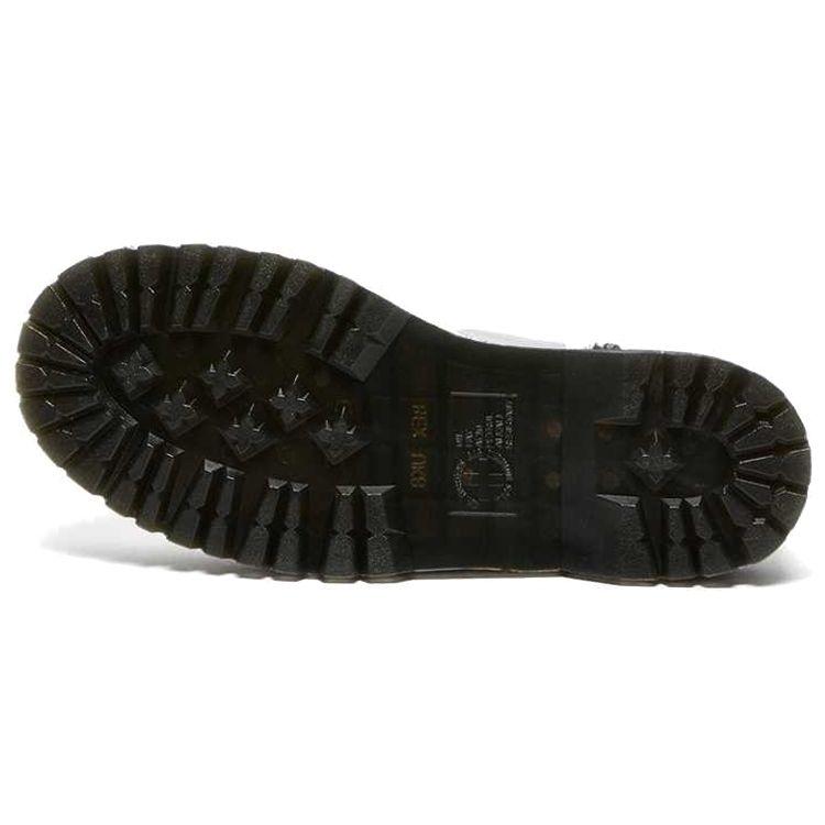 Dr. Martens Кожаные ботинки Jadon, удобные, прочные, до середины голени, унисекс, белые, черные 26882101