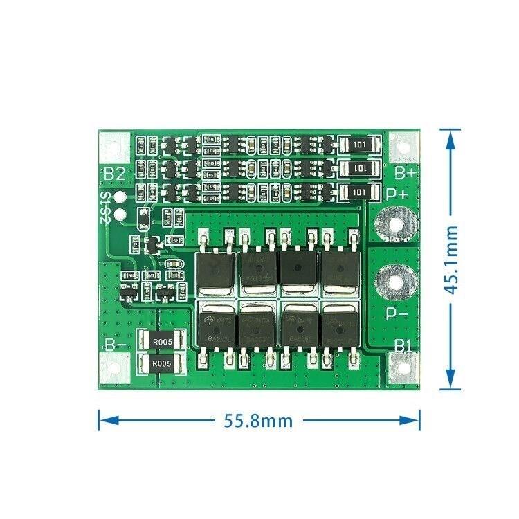 Новая 3S 25A Li-ion Литиевая 18650 BMS PCM плата защиты аккумулятора bms pcm с балансировкой для литий-ионного литий-полимерного аккумуляторного блока Модуль