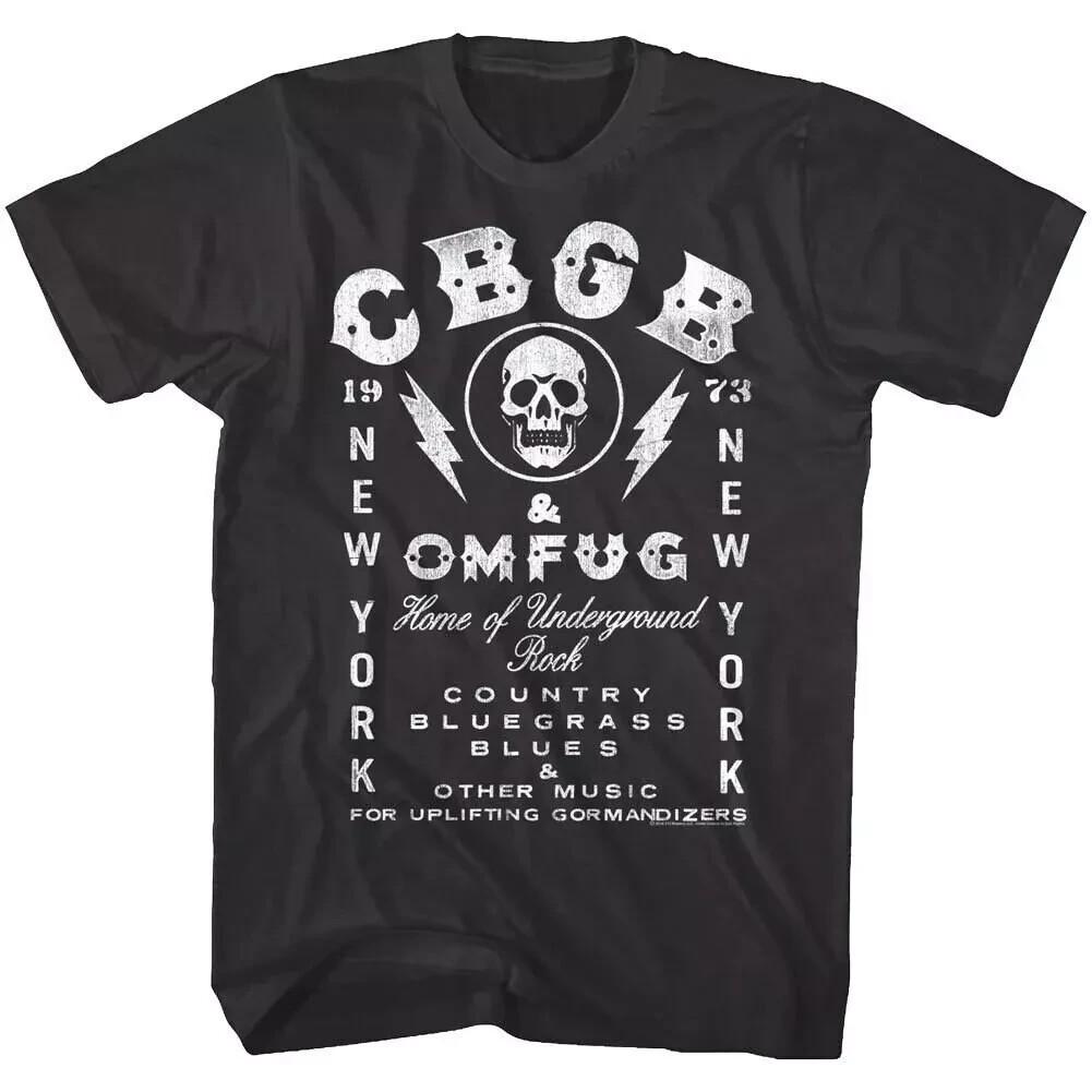 CBGB OMFUG T-Shirt Home of Underground Rock Vintage Graphic Tee