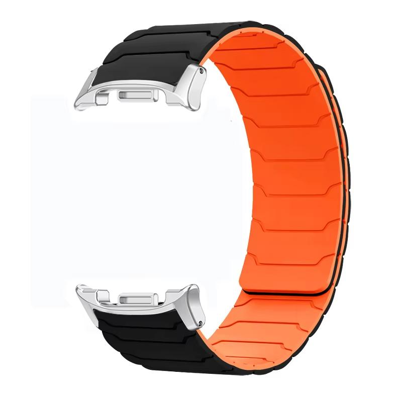 Силиконовый ремешок для Samsung Galaxy Watch 8 40 мм 44 мм 8 Classic 46 мм Спортивный магнитный браслет Galaxy Watch Ultra 2026 47 мм Correa