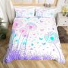 Dandelion Duvet Cover Full Queen Botanical Floral Bedding Set Nature Theme Butterfly Dandelions Comforter Cover For Boys Girls