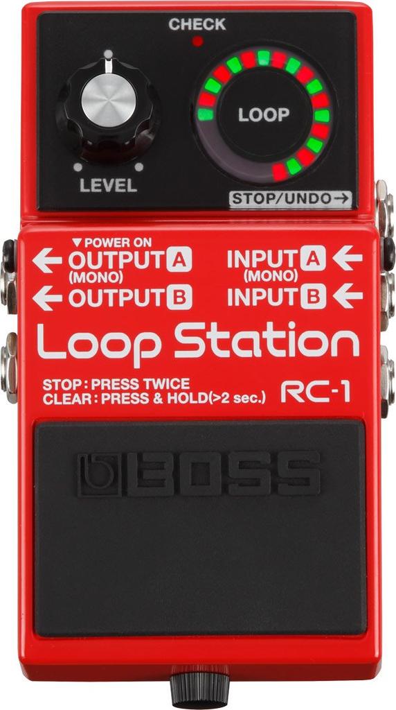 BOSS Loop Station KORG Pitchclip 2 Marks Original Cross Set - RC-1 + PC-2 +