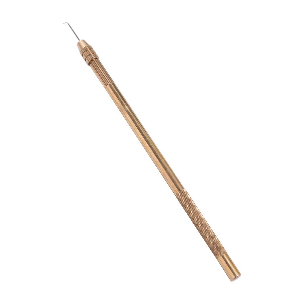 5pcs/set Copper Handle Lace Wig Needles Durable Wig Making Kit Ventilating Needles  DIY