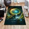 Nature Design Rug, Vortex Rug, Natural Rug, Forest Rug, River Rug, Meditation Rug, Modern Decor Rug, Living Room Carpet