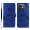 For Oppo A5x 5G/A3x 4G/5G (India)/A3 4G/5G/A60 5G/A40 4G/A40M 4G Wallet Case Floral Butterfly Imprinted Leather Phone Cover