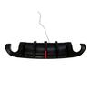 Rear Bumper Diffuser with Vertical Lights for Infiniti Q50L (2014-2022)
