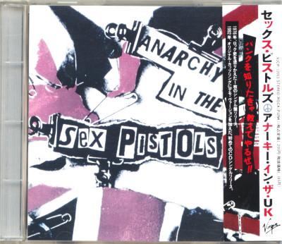 CD SEX PISTOLS - Anarchy In The UK VJCP12003 Virgin 1992 Япония Рок Б/У
