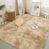 Ковер для гостиной, мягкий противоскользящий, легкий, стильный, пушистый ковер для гостиной, толстый декор, бархатный коврик для крашения галстуков для офиса