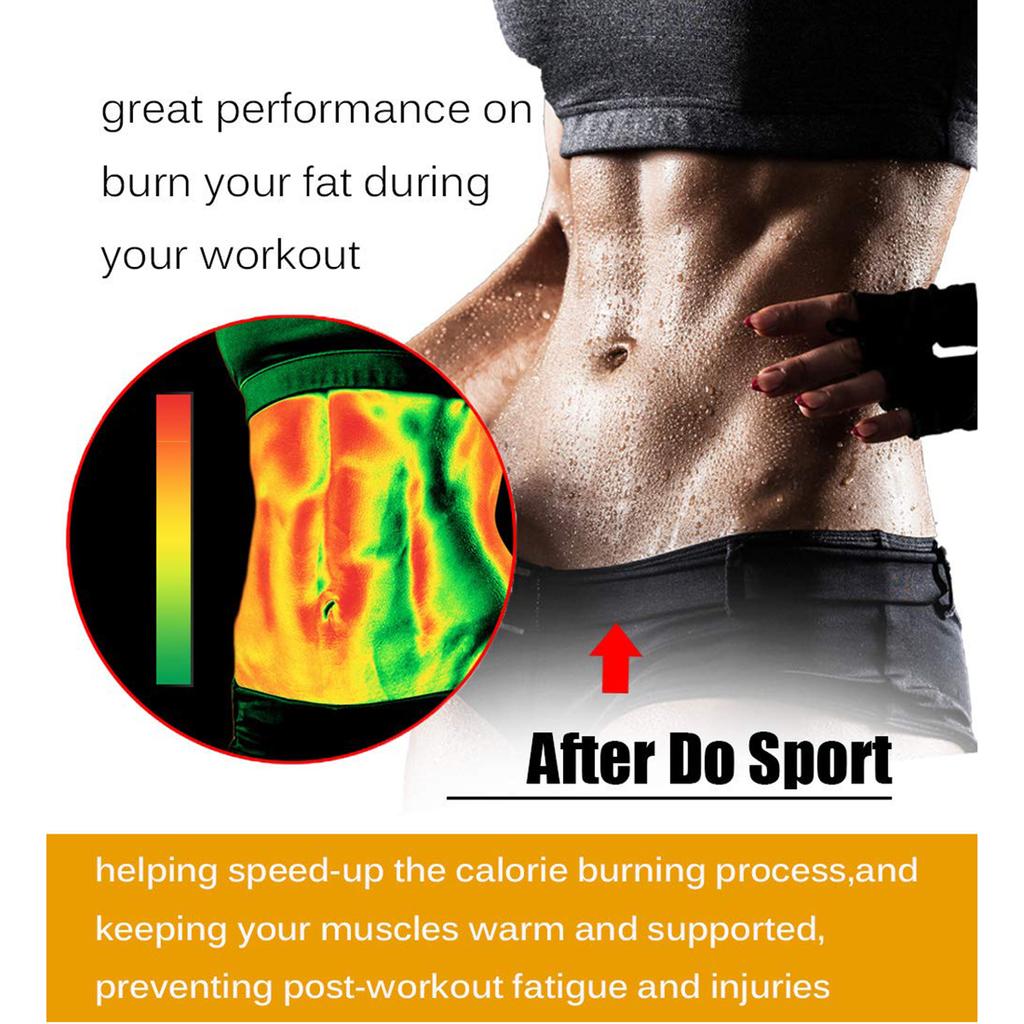 Women Waist Trainer Corsets Tummy Control Shapewear Sport Workout Girdle Slimming Body Shaper for Weight Loss Fat Burner Neoprene Sauna Sweat Belt