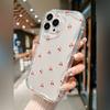 Чехол для телефона с рисунком вишни для iPhone 15 14 13 12 11 x XR Xs SE2 SE 8 7 plus pro Max силиконовая задняя крышка
