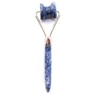 Sodalite Crystal Facial Roller Massager