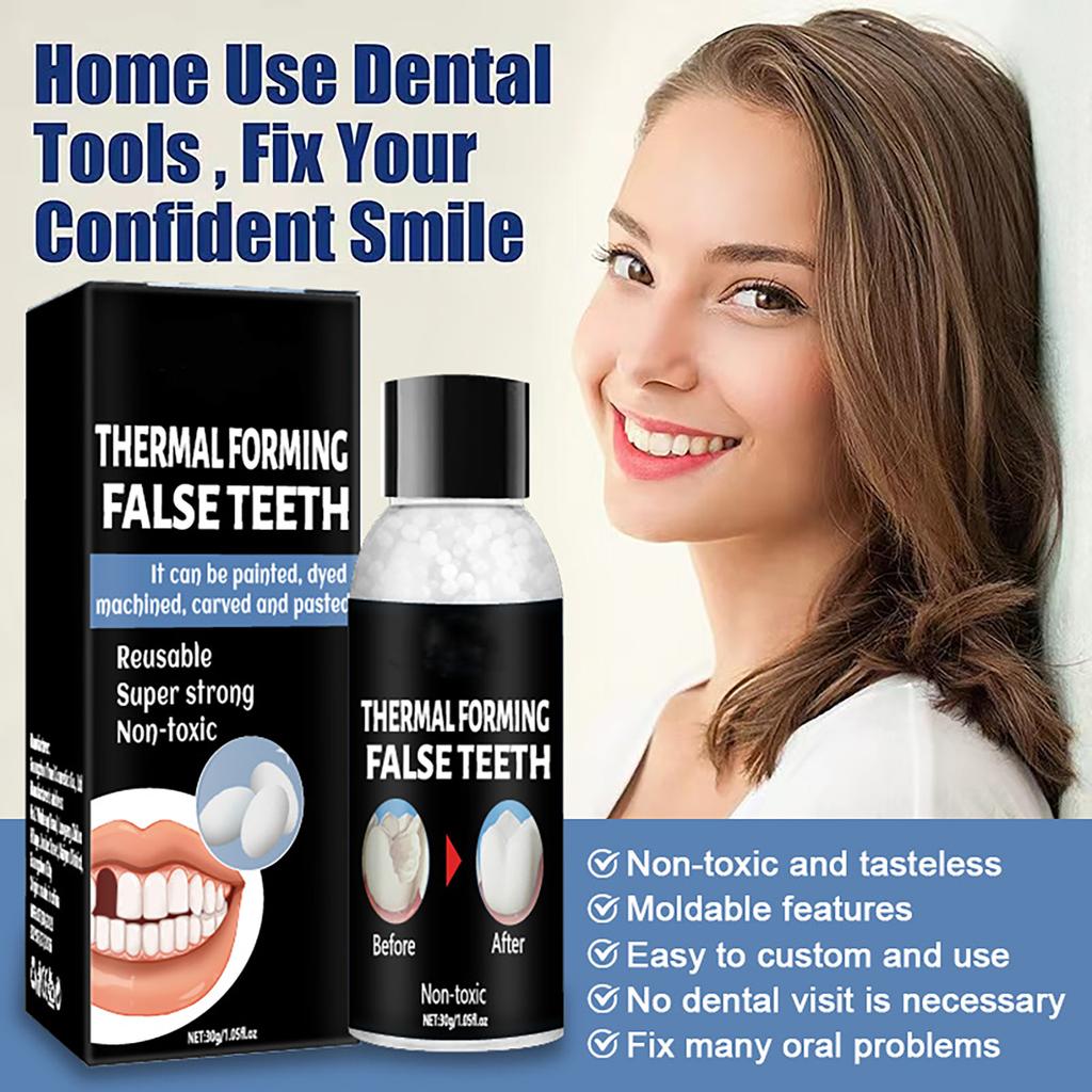 Adhesive To Gaps Between Teeth Fillings Interdental Material Denture Tools For Fixing Filling Missing Broken Tooth Moldable Fake Teeth